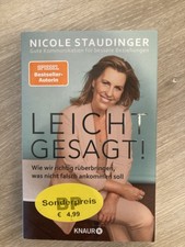 Leicht gesagt! von Nicole Staudinger Taschenbuch Mängelexemplar