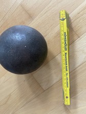 Vintage Kugel antik Stahlkugeln Eisenkugeln Metallkugeln Kugelstoßen 6,4 kg D=13
