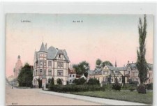 39100058 - 6740 Landau Landau. ein Blick auf die Villa Ludowici 44 gelaufen.