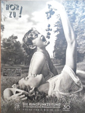 HÖRZU 28- 1948 Programm 4.-10.7. Albert Bassermann Hans Quest Kurz-Wellen-Sender