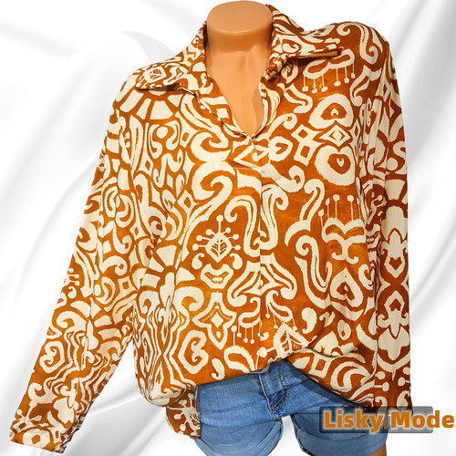 Italy damen bluse oversized - damen,