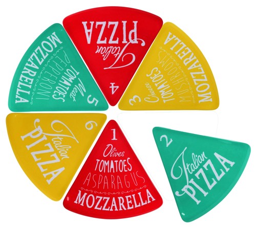 Pizzateller für - , 6