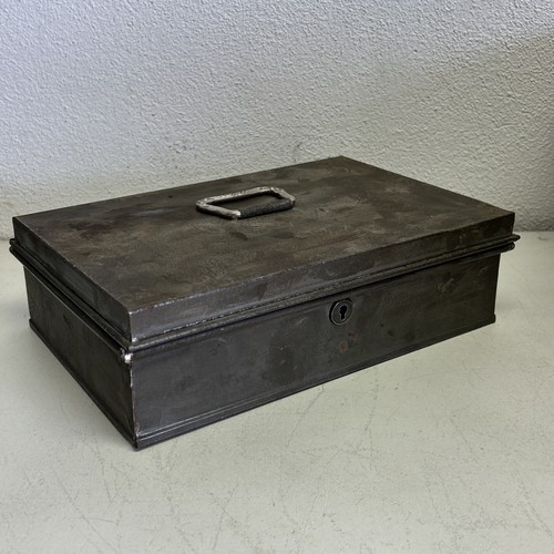Alte große geldkassette - alte,