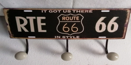 Wand garderobe route - route, 66