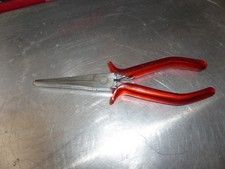 BELZER No. 2458 m,Langbeckzange, Flachzange mit Schneide