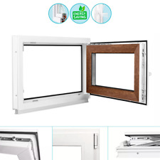 Kellerfenster Kunststofffenster Dreh Kipp 2&3 Fach Nussbaum Mahagoni Golden Oak