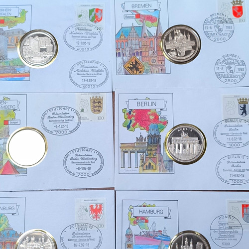 Konvolut numisbriefe - konvolut,