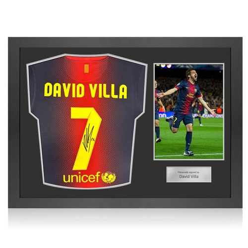 Von david villa signiertes - von,
