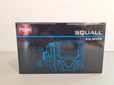 Penn Squall SQL50VSW Lever Drag 2-Speed Multirolle schwarz
