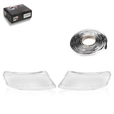 2x Streuscheibe Hauptscheinwerfer Glas links rechts für Audi A6 4F C6 2004-2011