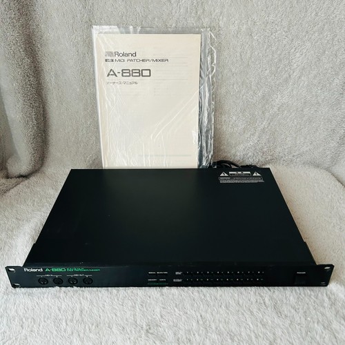 Roland 880 midi patcher - roland,