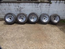 205/70r15 96T Kumho Winterreifen auf Mangels 7x15 Chromfelge ET -12