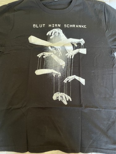 Band shirt blut hirn - "blut,