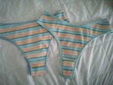 Mädchen String Slip Gr S 152/158 2 Stk