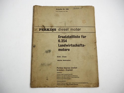 Perkins 354 motor für - 6.354,