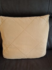 Großes Sehr Schönes Verwandlungskissen Veloursoptik HSE Vanille Ca.45x45