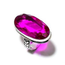 Natürlicher rosa amethyst - natürlicher,