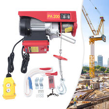 200Kg/440lb Auto Drahtloser Aufzug Winch Garage Warehouses Deckenkran Hebebühne