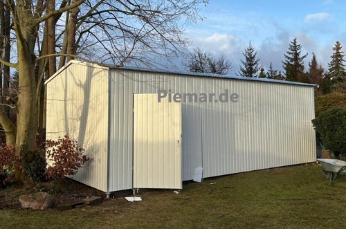 Blechgarage 3x6x2 55m lager - blechgarage,