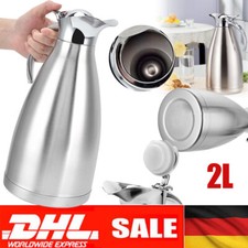 Edelstahl 2L Thermoskanne