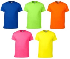 Herren Basic Neon T-Shirts