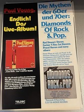 Paul Young / Jürgen von der Lippe Werbeanzeige / Zeitschrift „Musikmarkt“ (1984)