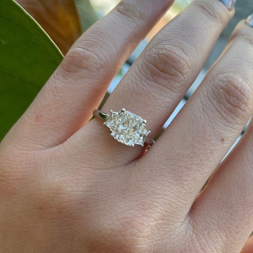 Diamant gold ring karat - gold,