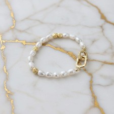 Perlenarmband Damen Unisex