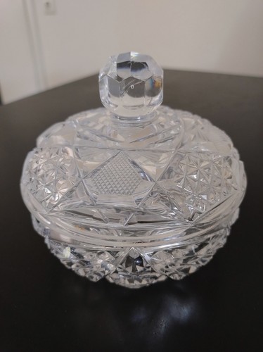 Kristall glas bonboniere - kristall,