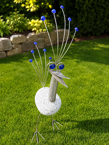Edelstahlvogel wippvogel - /,