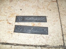 VW Golf 1 Cabrio Karmann Emblem Zeichen Schriftzug