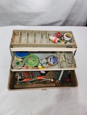 ANGELKASTEN,GERÄTEKASTEN 33 x 15 x 15 MIT ZUBEHÖR # 61