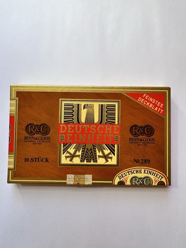 Vintage cigar box deutsche - cigar,