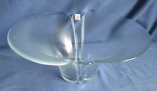 Holmegaard Glasschale 26cm Lilie Transparent hohe Form Torben Jorgensen Dänemark