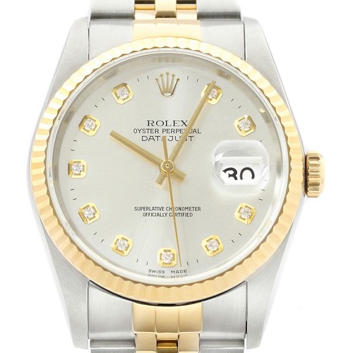 Rolex datejust 18k - 18k, &
