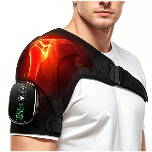 Heated shoulder massager - heated,