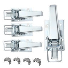 4-TLG Riegelspannverschluss Bordwandverschluss Anhänger f. Hapert Saris Eduard