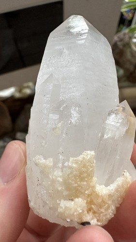 7x4cm bergkristall edelstein - 7x4cm,