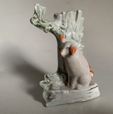 Antik Vase Schweinchen Sammler