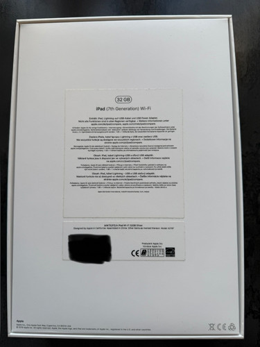 Apple ipad gen - 7., wlan
