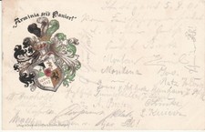 Studentika 1901 Burschenschaft
