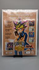 Yu-Gi-Oh! Dark Duel Stories Orignal Promo AD Poster Nintendo Magazine US Import 