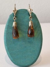 Alte Ohrhänger Bernstein