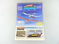 Carrera Modelltechnik / Structo RC Flyer Prospekt DIN A4 4 Seiten  #539