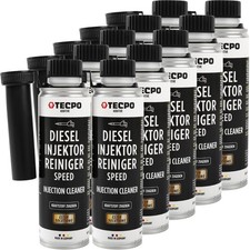 10x 300ml TECPO DIESEL SPEED CLEANER INJEKTOR REINIGER EINSPRITZDÜSEN SYSTEM