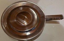 Edelstahl Bettpfanne, neu