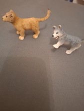 Schleich Tiere Hund / Löwen