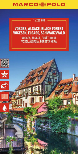 Marco polo reisekarte vogesen - marco,