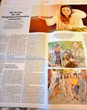 SCHAUSPIELERIN ELISABETH LANZ "TIERÄRZTIN DR. MERTENS" WIEN, INTERVIEW  v.'25 (Ö