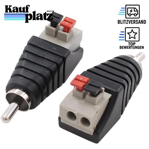 Rca cinch lautsprecher - cinch, zu